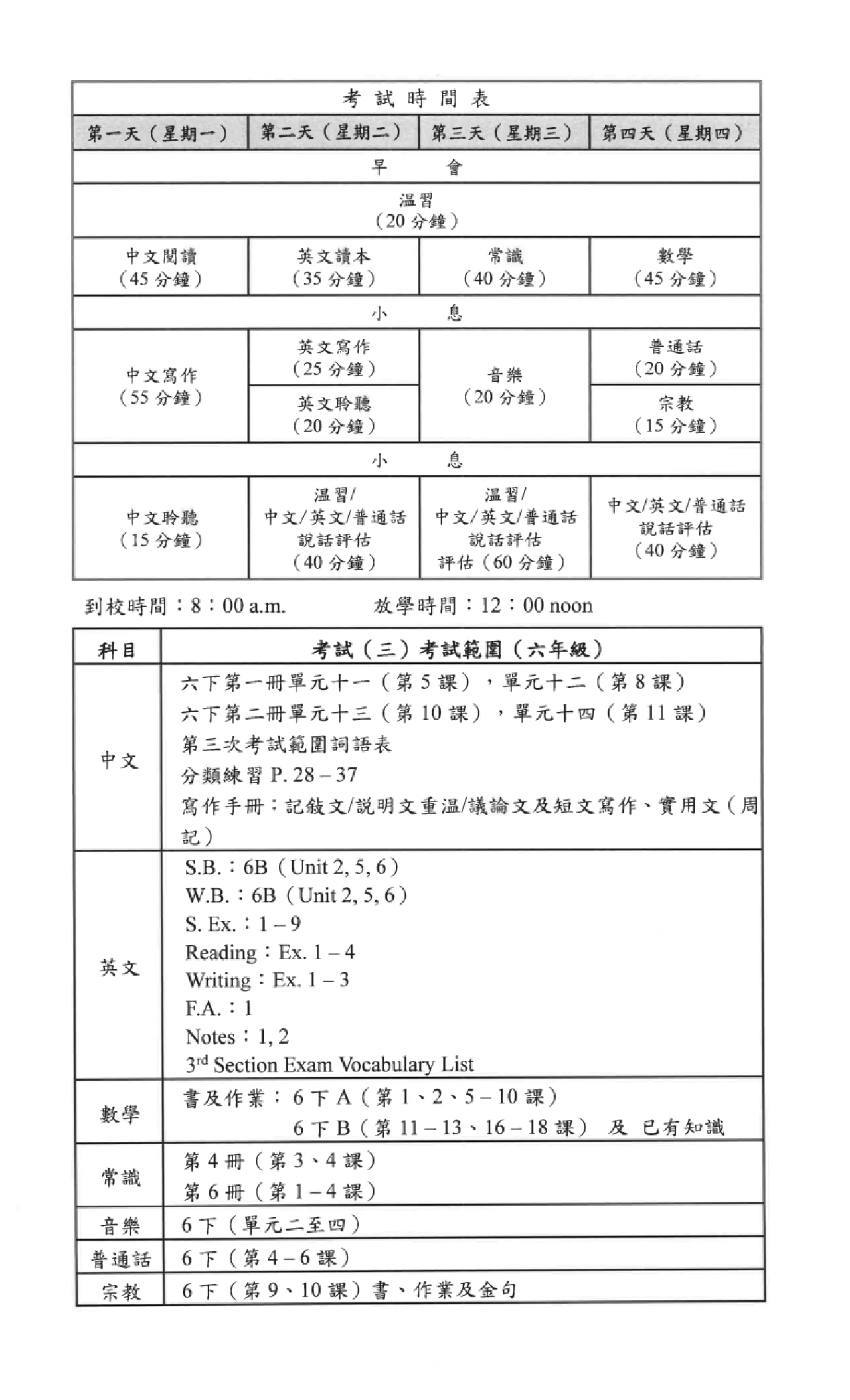 六年級