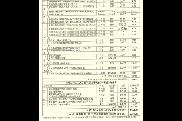 4A班
